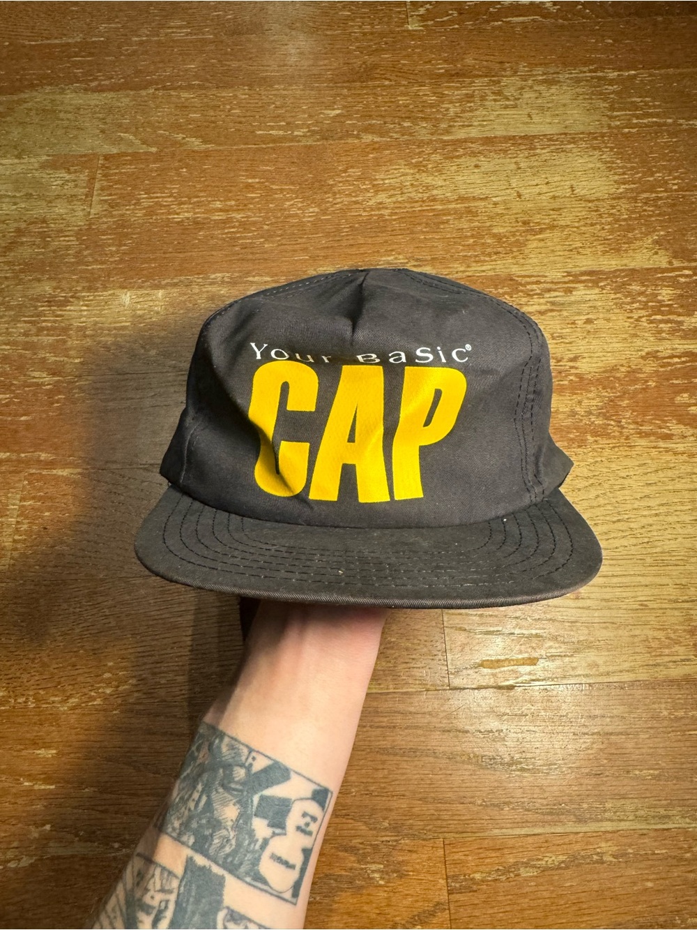 90s Vintage Your Basic Cap SnapBack